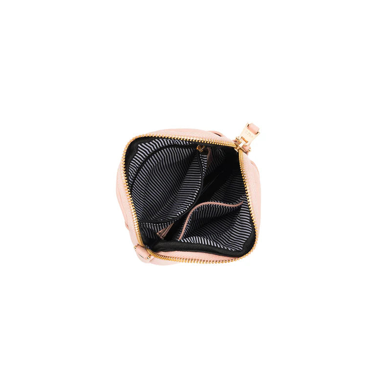 BLACK CAVIAR MIKA PHONE CROSSBODY BAG - PINK