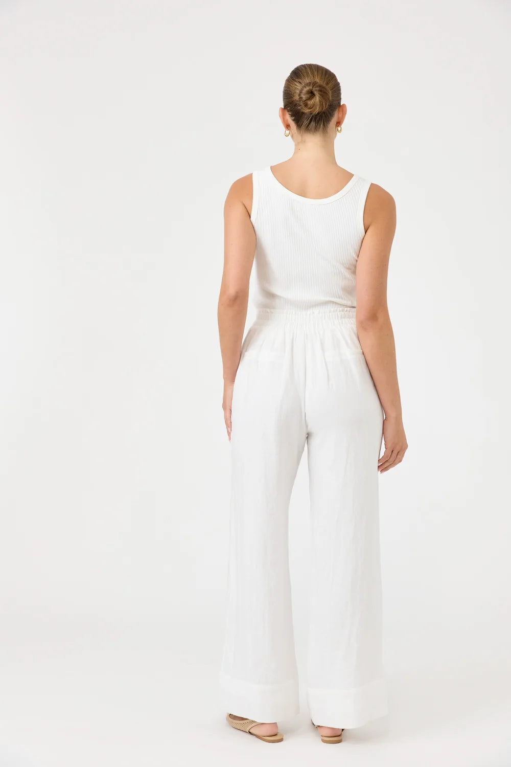 EB & IVE STUDIO PANT - SALT
