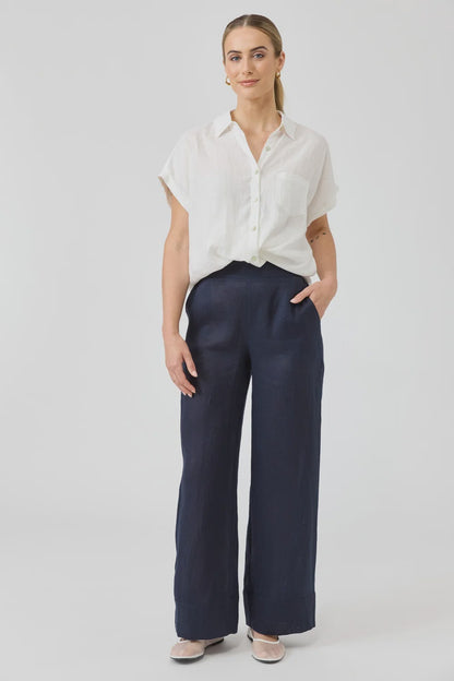 EB & IVE STUDIO PANT - NAVY
