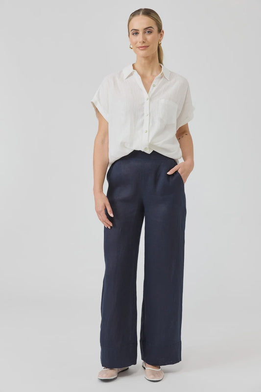 EB & IVE STUDIO PANT - NAVY