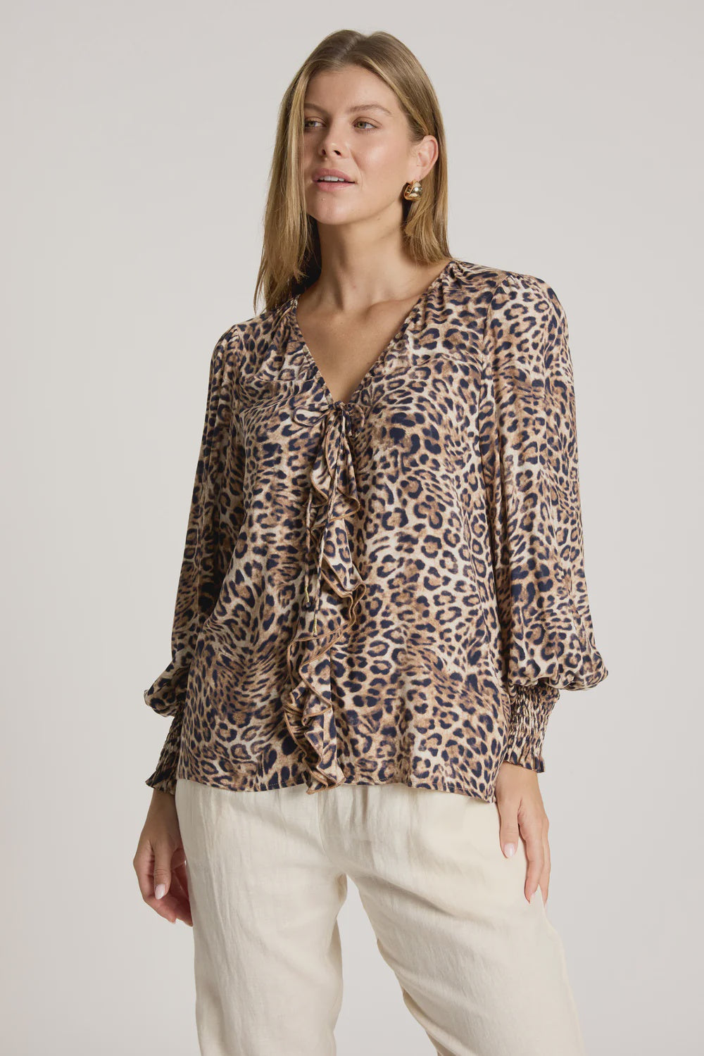 EB & IVE - SAN FRILL TOP - NOMAD