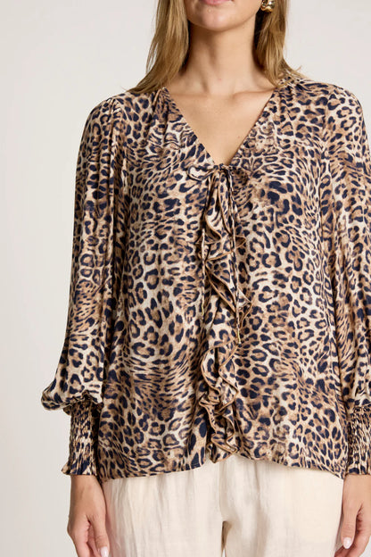 EB & IVE - SAN FRILL TOP - NOMAD