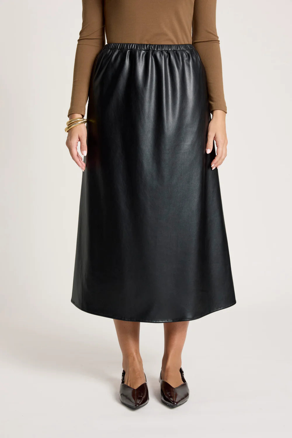 EB & IVE - AMINA SKIRT - BLACK