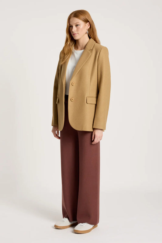 EB & IVE - SABLE BLAZER - MOCHA