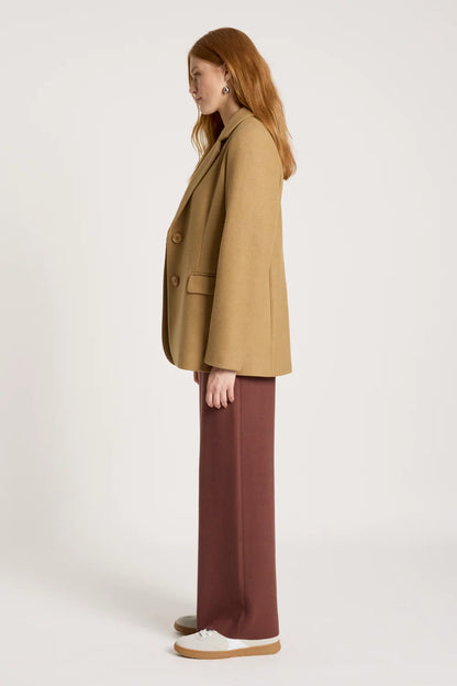 EB & IVE - SABLE BLAZER - MOCHA