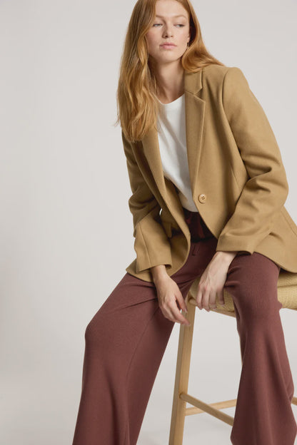 EB & IVE - SABLE BLAZER - MOCHA