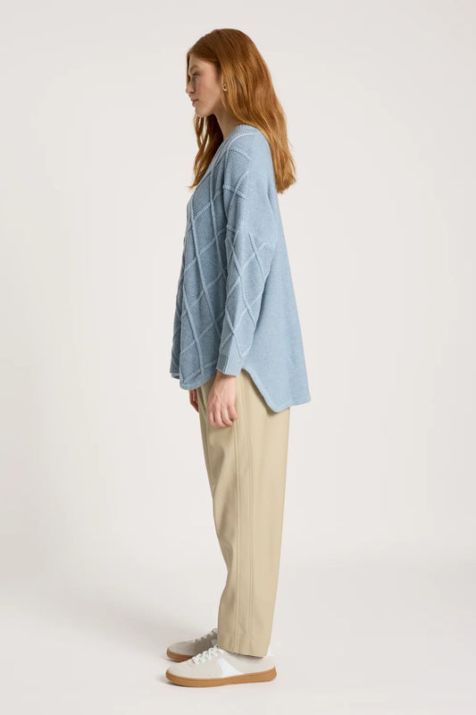EB & IVE LIORA JUMPER - LAKE