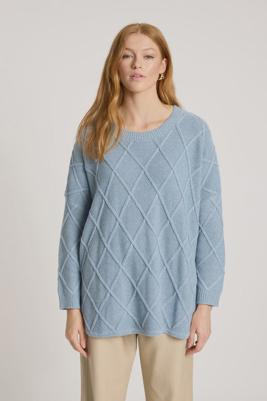 EB & IVE LIORA JUMPER - LAKE