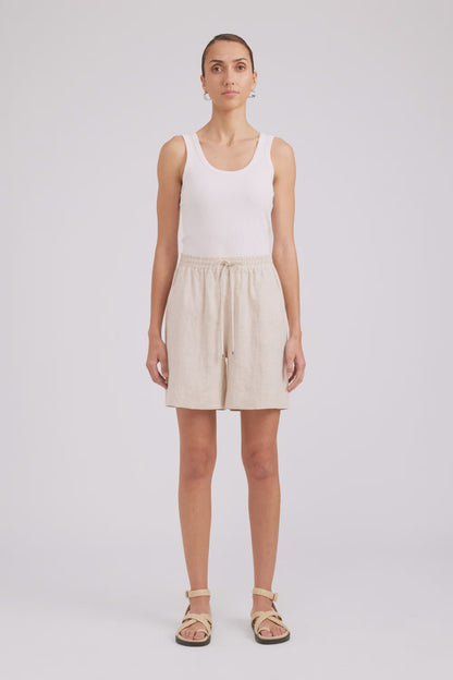 EB & IVE STUDIO BERMUDA SHORT - TUSK