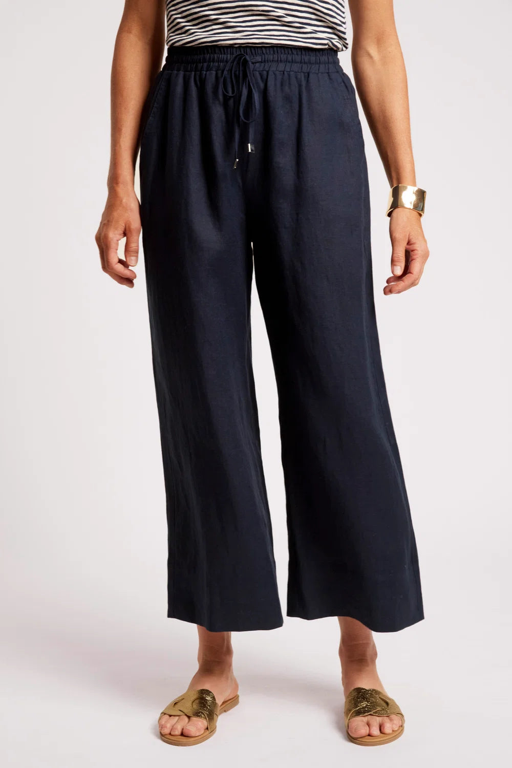EB & IVE COVE RELAXED PANT - INDIGO