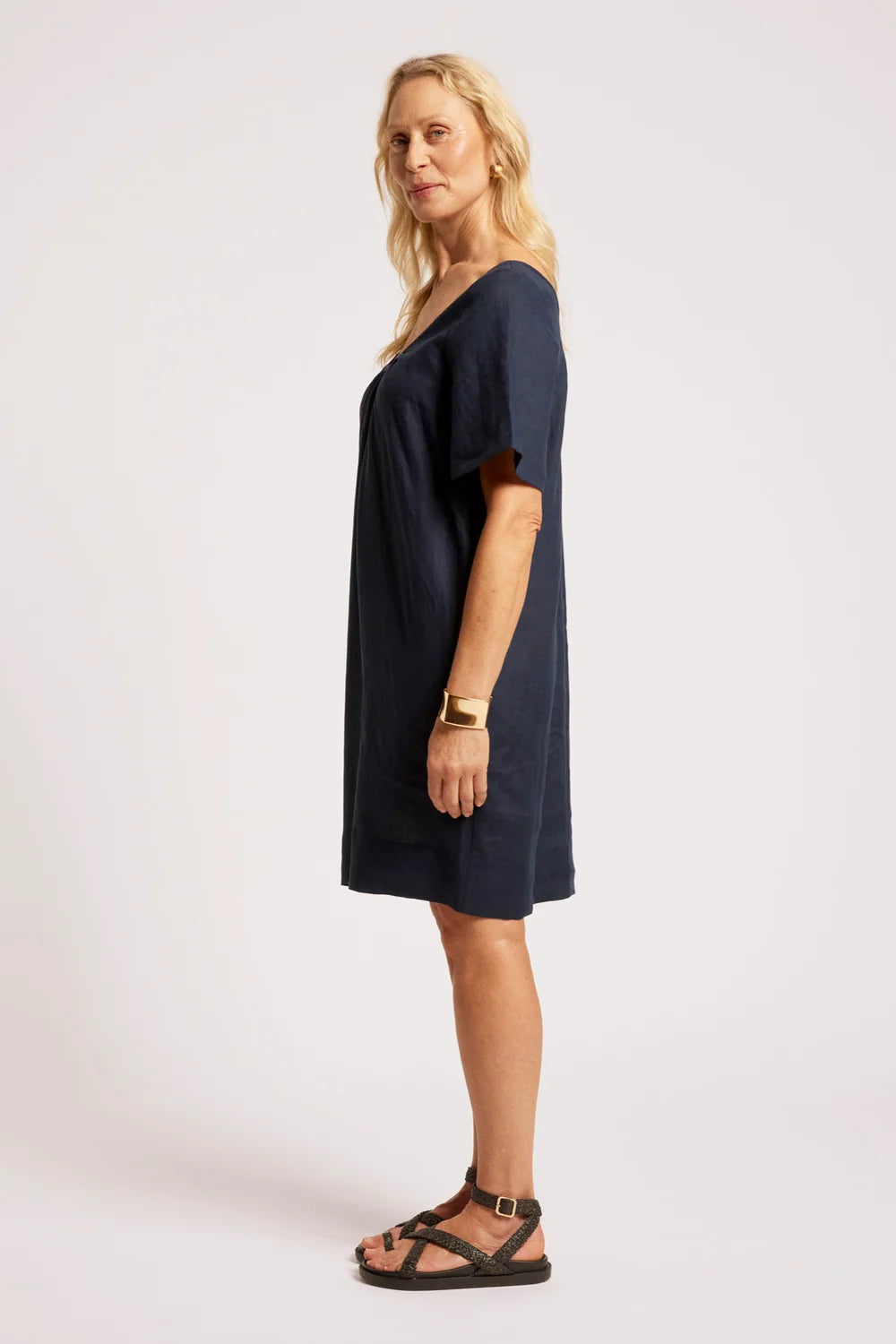 EB & IVE COVE DRESS - INDIGO