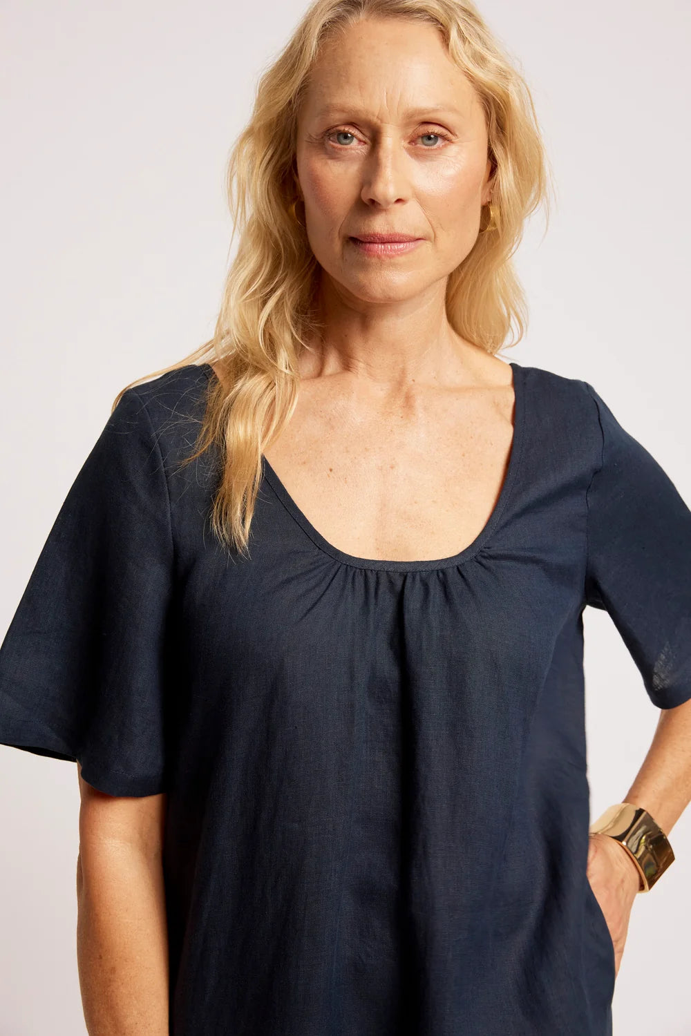 EB & IVE COVE DRESS - INDIGO