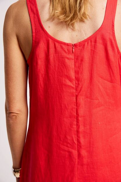EB & IVE COVE MAXI DRESS - APEROL