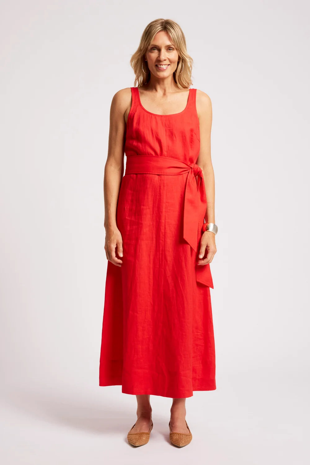 EB & IVE COVE MAXI DRESS - APEROL