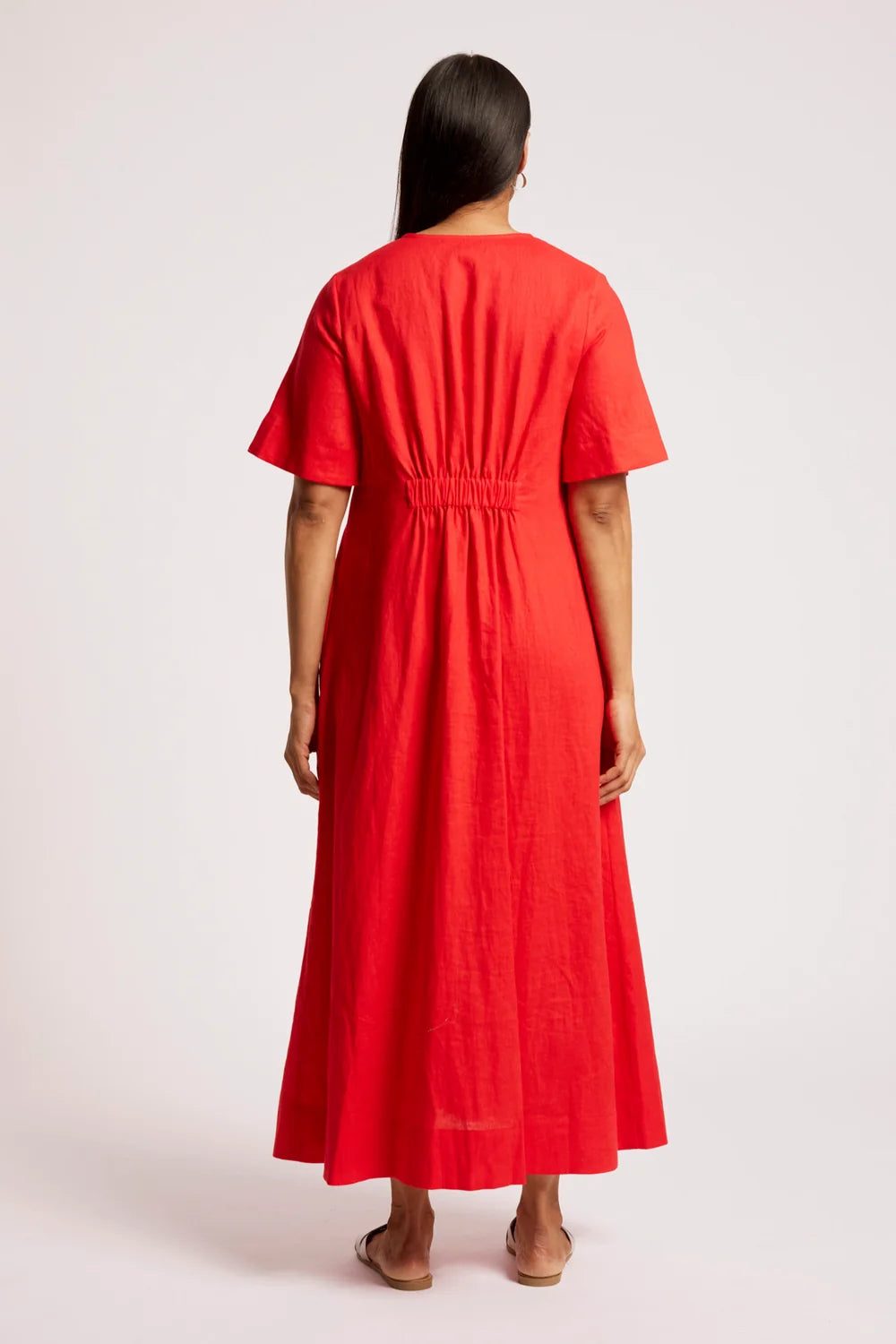EB & IVE COVE MAXI DRESS - APEROL
