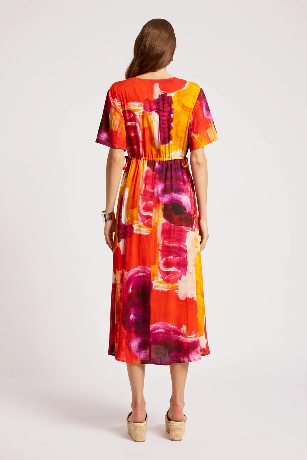 EB & IVE PALMERA TIE MAXI DRESS - SOLARA