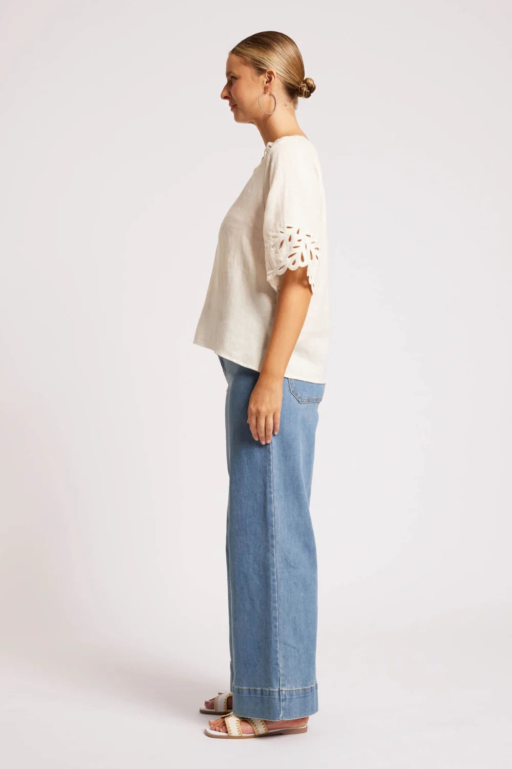 EB & IVE MARIS TOP - WHITE