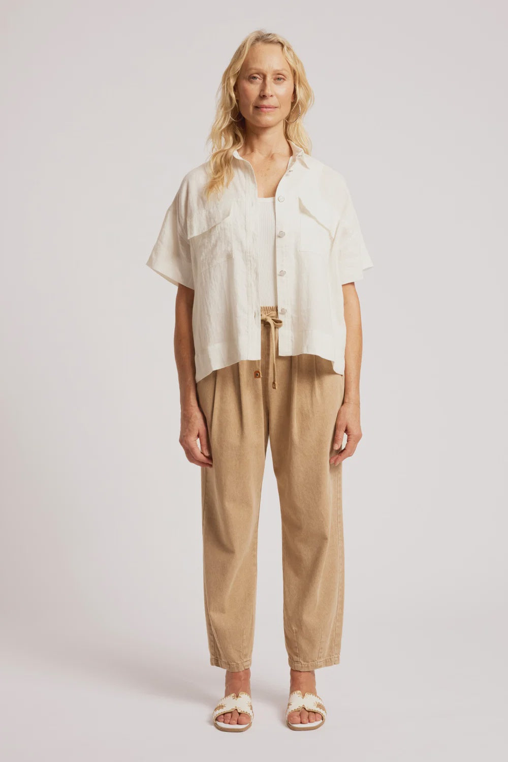 EB & IVE MARIS SHIRT - WHITE