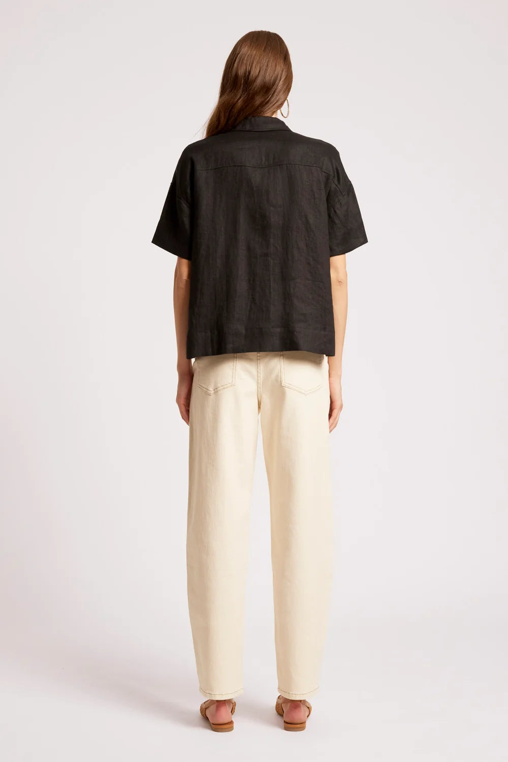 EB & IVE MARIS SHIRT - BLACK