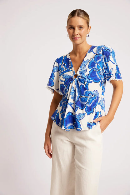 EB & IVE GAIA TOP - AZURE