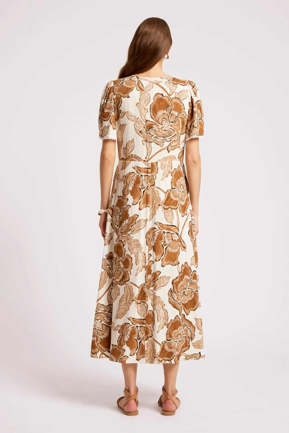 EB & IVE GAIA MAXI DRESS - DUNE