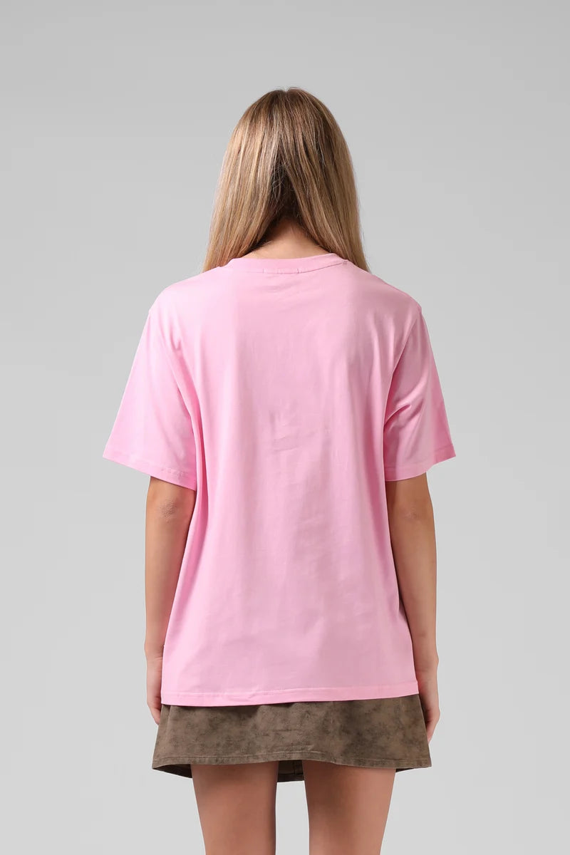 RPM CLOTHING - FLOWERS TEE - PINK