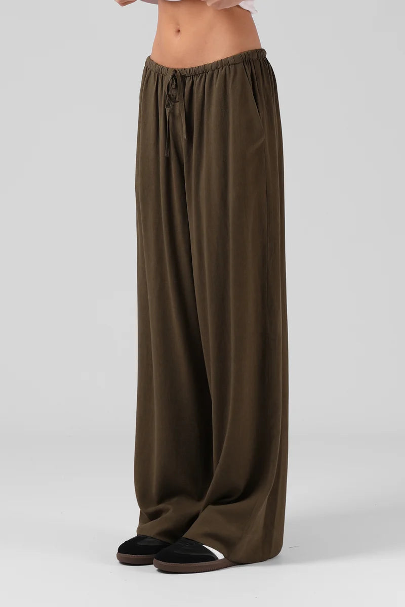 RPM CLOTHING - NORMA PANT - DARK OLIVE