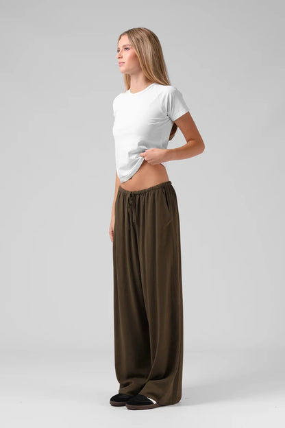 RPM CLOTHING - NORMA PANT - DARK OLIVE