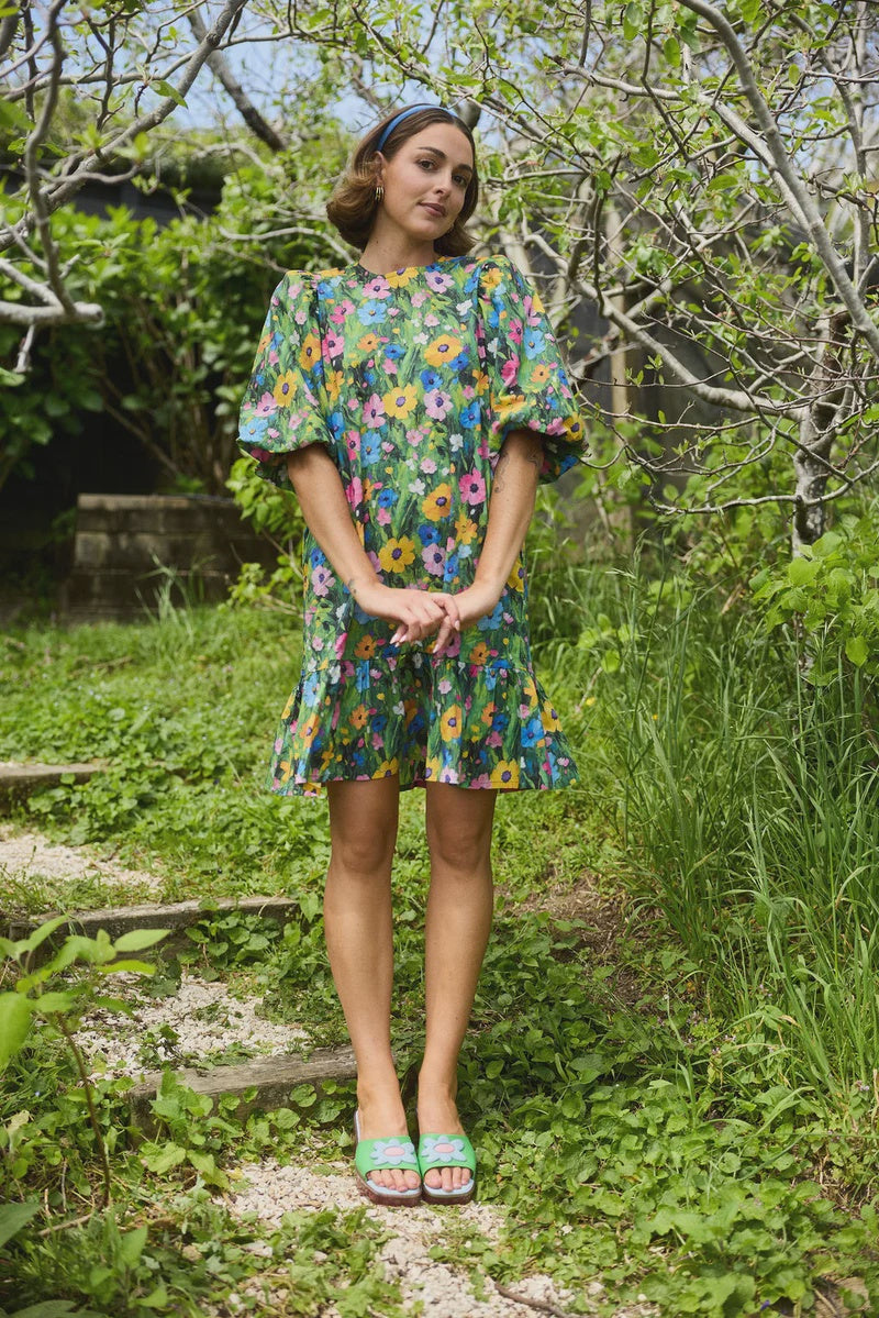 THING THING WHIZ DRESS - FLORABURST