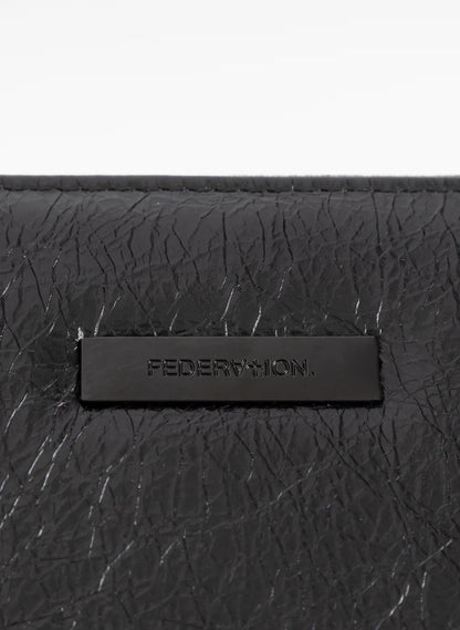 FEDERATION MINKY WALLET - BLACK/BLACK