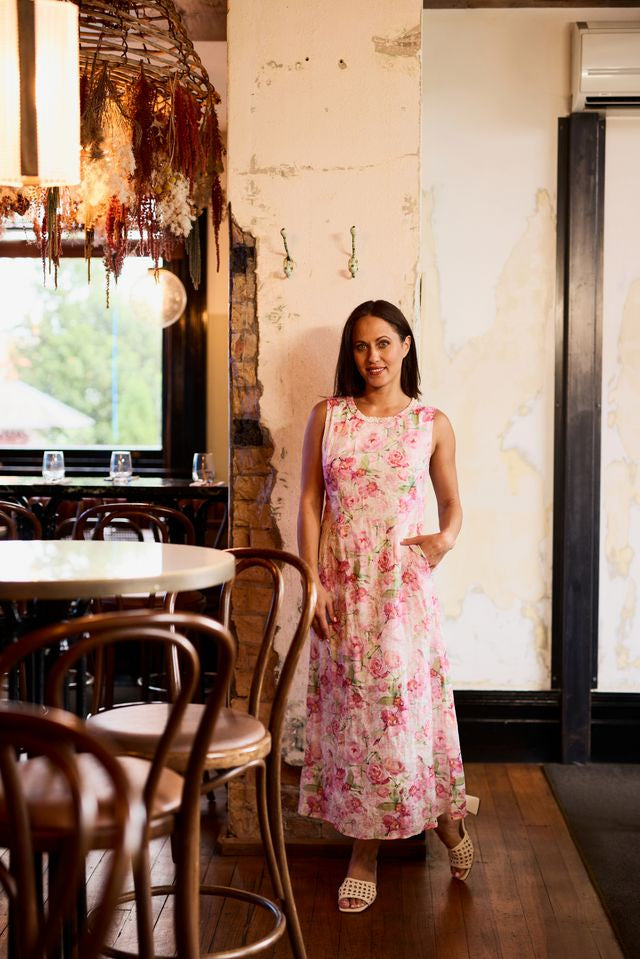 SEDUCE DAPHNE DRESS - ROSE GARDEN