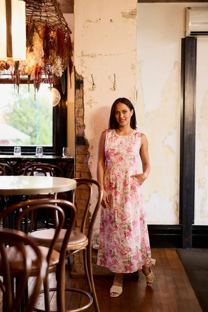 SEDUCE DAPHNE DRESS - ROSE GARDEN