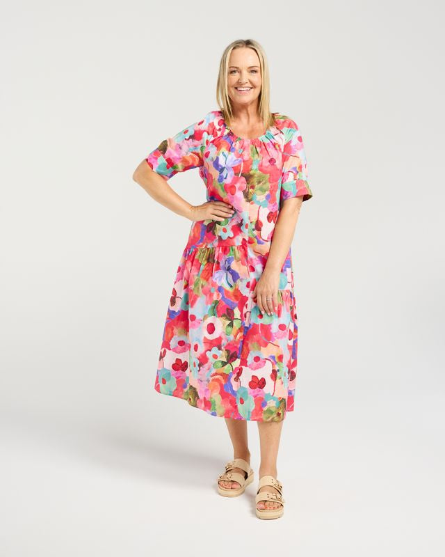 SEDUCE ROSIE DRESS - COLOUR RUSH