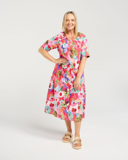 SEDUCE ROSIE DRESS - COLOUR RUSH
