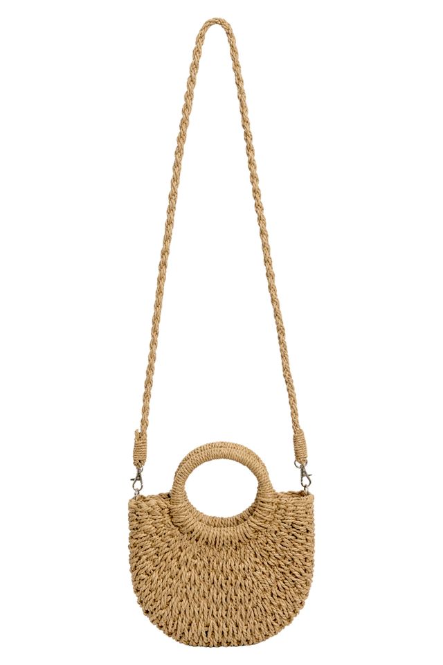 EB & IVE DUSK MINI TOTE BAG - TAN