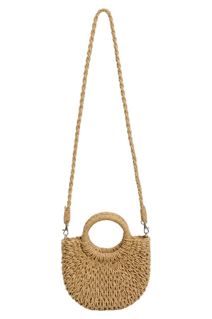EB & IVE DUSK MINI TOTE BAG - TAN