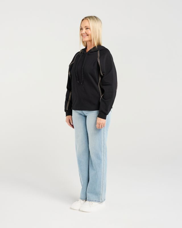 SEDUCE ODETTE SWEAT - BLACK