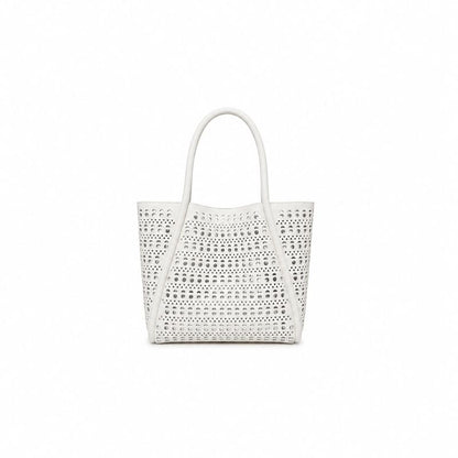 BLACK CAVIAR BAGS - ISABEL 3 PIECE - WHITE