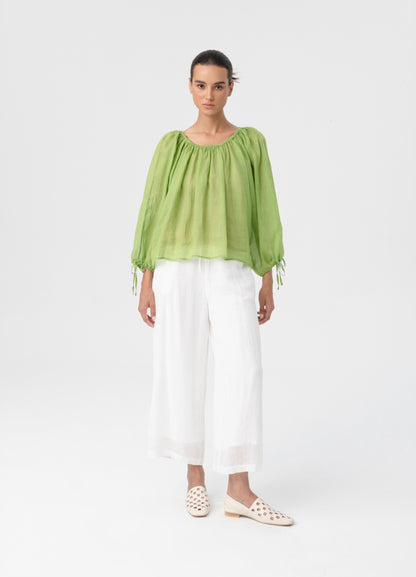 BLACKLIST MILLY PANTS - WHITE