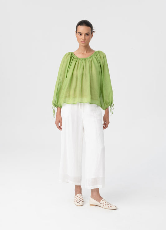 BLACKLIST MILLY PANTS - WHITE