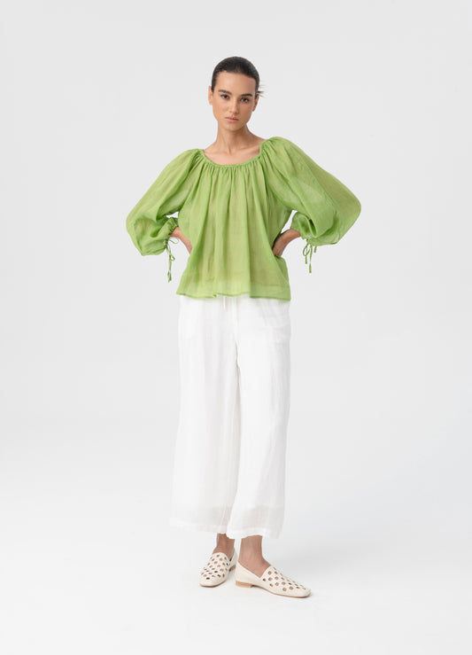 BLACKLIST MILLY PANTS - WHITE