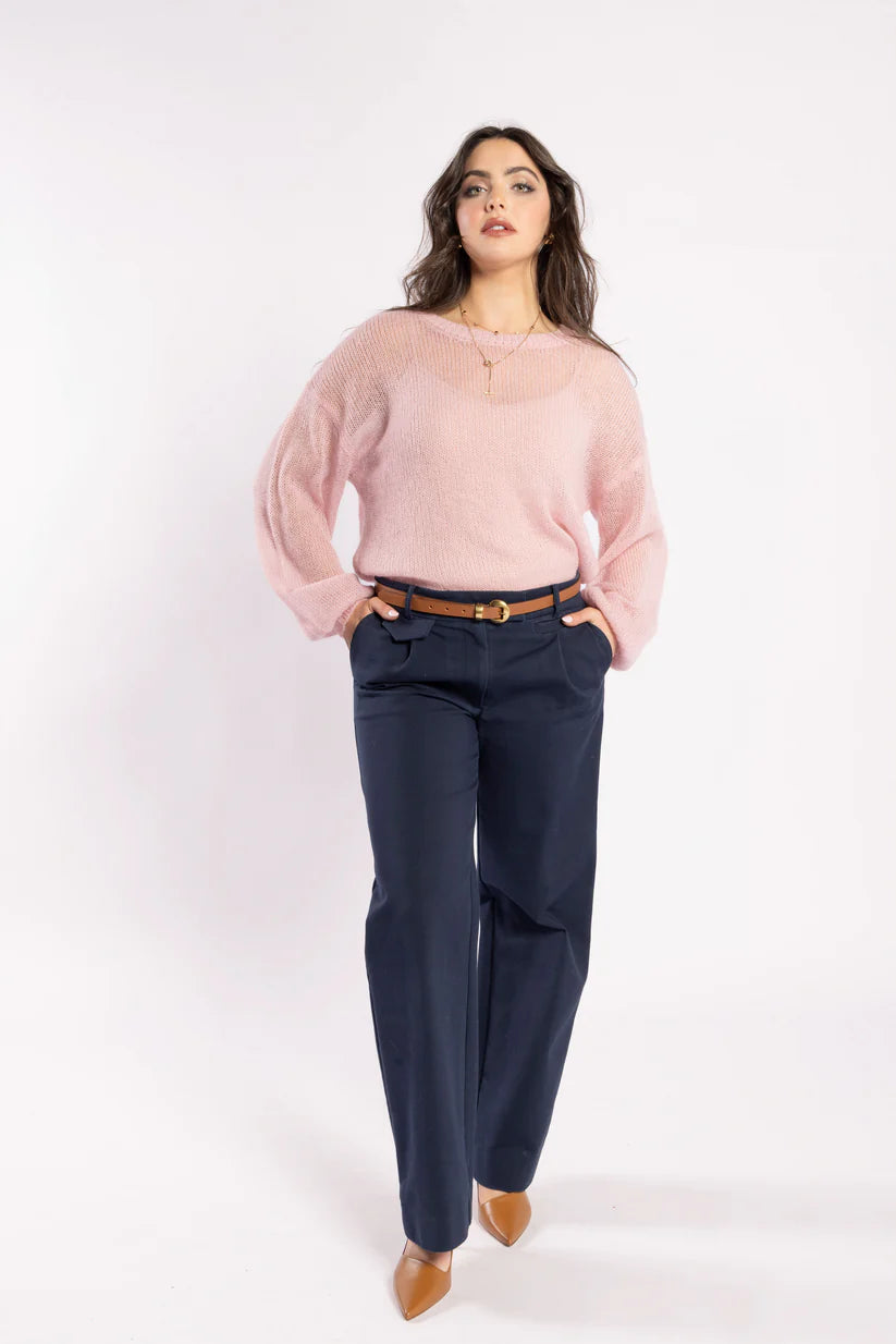 DRAMA THE LABEL FEE JUMPER - PETAL