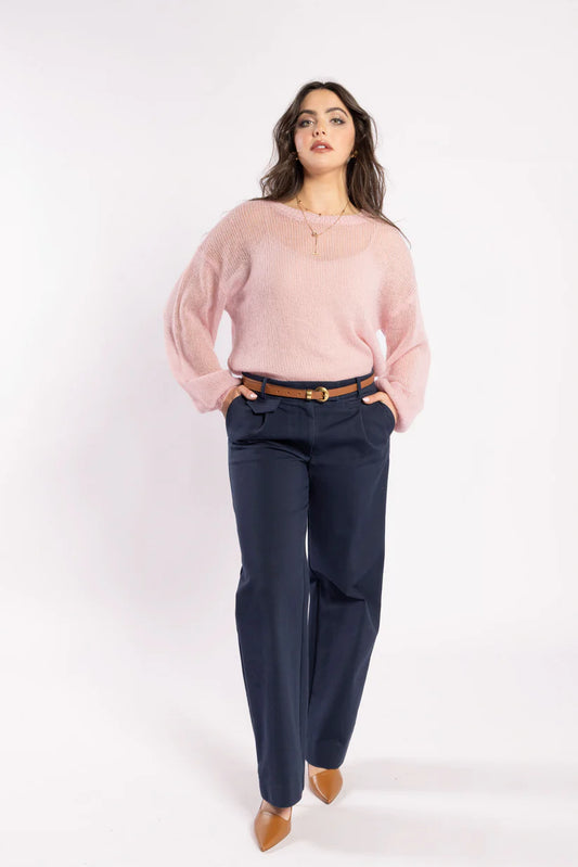 DRAMA THE LABEL FEE JUMPER - PETAL