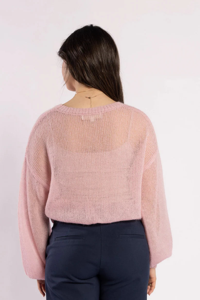 DRAMA THE LABEL FEE JUMPER - PETAL
