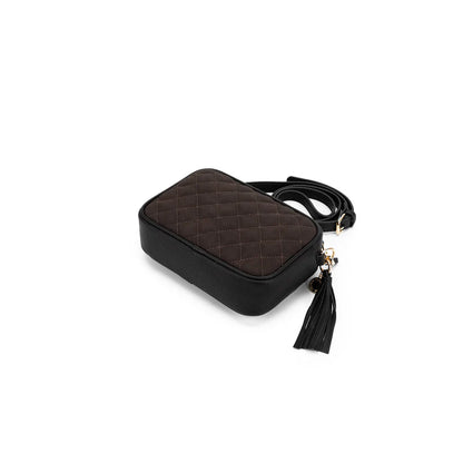 BLACK CAVIAR MAXINE  CROSSBODY BAG - COCO