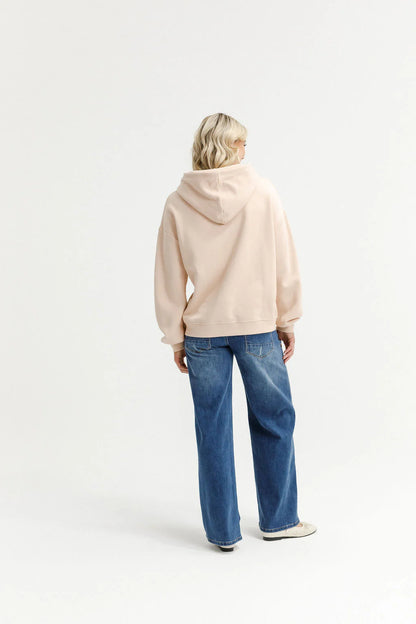 HOME-LEE ALPINE ELLIE HOODIE - PEACH PARFAIT