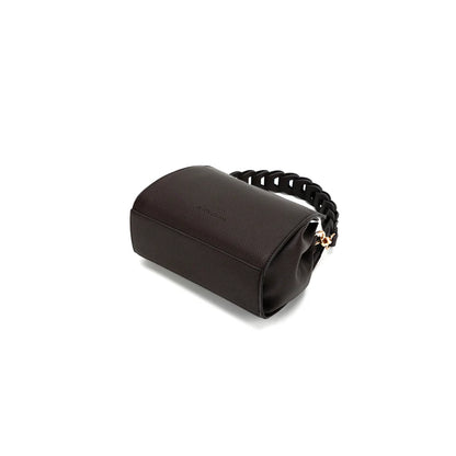 BLACK CAVIAR LUA PLAIT HANDBAG - COCO