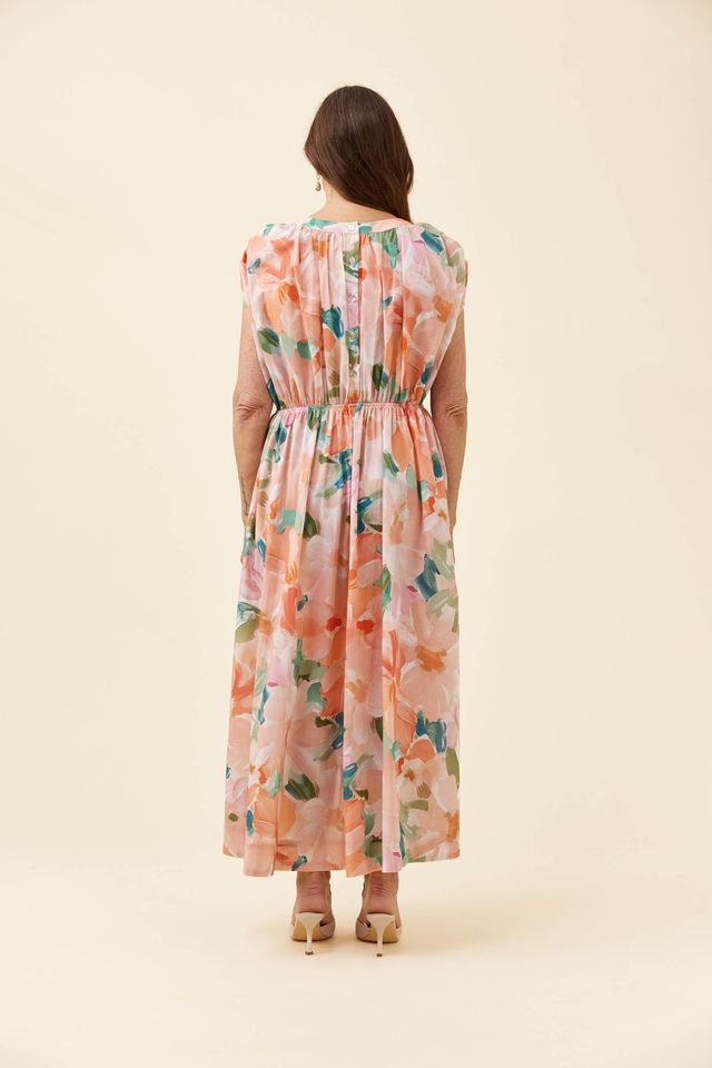 ISLE OF MINE ROSA REVERSIBLE MAXI DRESS - FLORAL