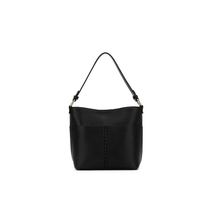 BLACK CAVIAR MELODY CROSSBODY BAG - BLACK