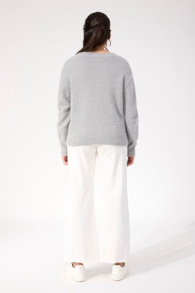 HAVEN HAKUBA JUMPER - SILVER